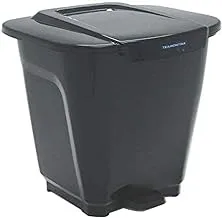 Tramontina T-Force 100 Liter Black Polypropylene Trash Bin