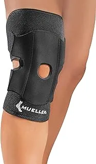 MUELLER ADJUSTABLE KNEE SUPPORT BLACK OSFM : 4531/57227