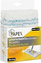 Apex Refill Cloth For Microfibre Flat Mop Cm 40, Multicolor, 10182