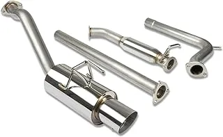 Dna Motoring Cbe-Hc12Si4 Cbehc12Si4 Stainless Steel Catback Exhaust System