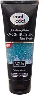 Cool & Cool Max Fresh Face Scrub for Men | Purifying Minerals for Refreshed Skin, 30ml