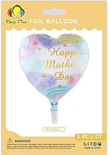 PARTY TIME - 1 Piece Heart Shape Foil with 