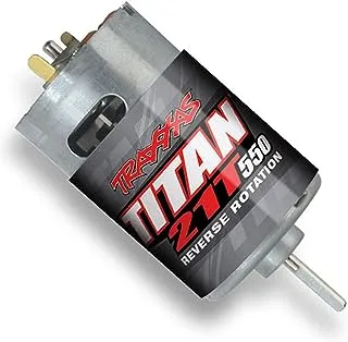 Traxxas Titan 550 Reverse Rotation Motor (21T) Tra3975R, Multi-Colour, 3975R