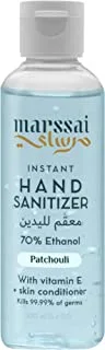 Marssai Instant Hand Sanitizer 70% Ethanol, Patchouli, 100 ml