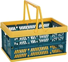 Sulfar Portable Folding Basket - Yellow