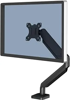 Fellowes Platinum Series Single Monitor Arm With Tilt Swivel/Rotate Functions