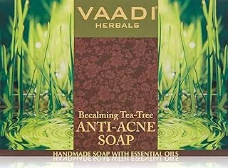 Vaadi Herbals Be Calming Tea Tree Soap (Anti-Acne Therapy), 75 gm