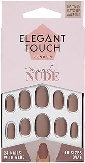 Elegant Touch Nude Nails Collection, Mink