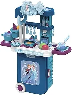 Disney Frozen2 Kitchen Trolley Case 3 In 1, Blue, EODS008-951MA,