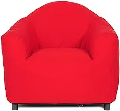 MAIORI- CLUB SOFA FABRIC BRILLIANT RED(C1)