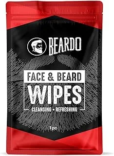 Beardo Face & Beard Wipes – 10