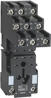 Schneider Electric Harmony, Socket, for RXM3 relays, screw connectors, separate contact, RXZE2S111M