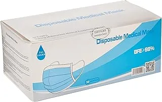 Disposable Medical Face Mask BFE > 98% Filtration > 98% by POWERMEP LLC