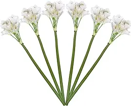 YATAI Real Touch Kaffir Lily Artificial Flowers 10 Heads Lily Flowers Wholesale Floral Wedding Fake Flowers Artificial Plants for Bridal Bouquets Hotel Restaurants Birthdays Flowers (6)