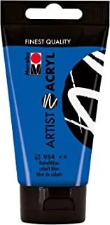 Marabu Artist Acryl, 954 cobalt blue, 75 ml