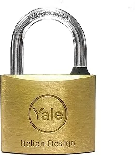 Yale 15-0110-2514-00-0201 110 Series Brass Padlock 25mm Brass