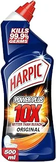 Harpic Original Power Plus 10X Most Powerful Toilet Cleaner, 500ml