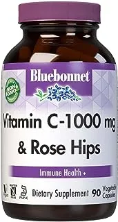 Blue Bonnet 1000MG Vitamin C Plus Rose Hips, 90 Count (Pack of 1)