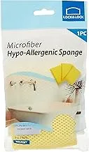 Lock & Lock Microfiber Sponge Hypoallergenic 9 X 14Cm Yellow Hwel028Y Lock & Lock