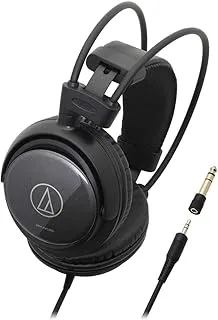 سماعات رأس Audio-Technica ATH-AVC400 SonicPro فوق الأذن باللون الأسود