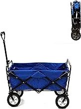 COOLBABY Small shopping cart collapsible cart camper