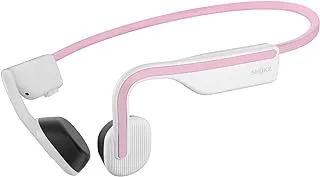 SHOKZ OpenMove Wireless Headphones, Bluetooth Bone Conduction Sports Headset with Mic, 6 Hour Playtime & IP55 Waterproof for Running Workout Cycling (Pink)