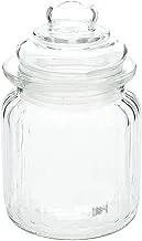 Harmony 1Pc Glass Jar, Size:8*8*12.5cm/0.25L Bulk Packing 50101