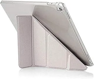 Pipetto Ipad Pro 9.7 Origami Case - Silver Clear Shell