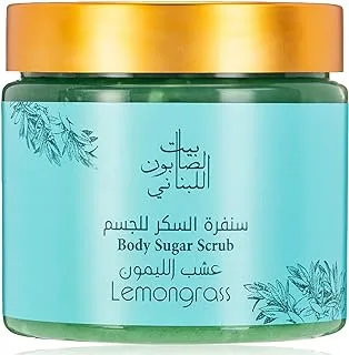 Bayt Al Saboun Al Loubnani Body Sugar Scrub Lemongrass 500g