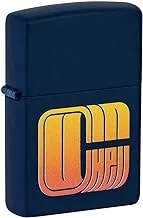 Zippo Classic Pocket Lighter Model 49537 - Alexander Pref C U In Hell Design - | Windproof | Metal Material - Navy, One Size