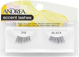 Andrea Accent Lashes, 315 Black