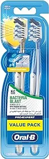 Oral B Toothbrush Pro Expert Bacteria Blast Medium 1+1