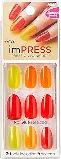 Kiss Impress Nails - Ten Different Look, Bipa290C, 30 Pieces, 731509800555