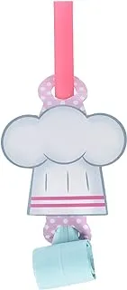 Creative Converting Little Chef Blowouts With Medallion 5.25-Inch Size X 2.55-Inch Size, 8 Pieces