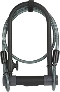 Yale High Security Bike Lock With Cable, Black, Yul2C/13/230/1