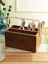 BILLI Cutlery Caddy RC with Gold Handle