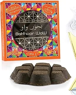 Nabeel Perfumes Bakhoor Wow Incense, 30 gm