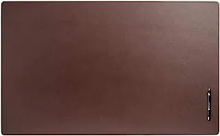 Dacasso Classic Leather Mat Desk Pad, 38 X 24, Chocolate Brown, 38X24