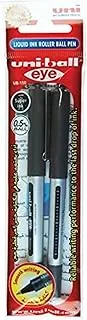 Mitsubishi Uniball Eye Micro Roller Pen, Black, Pack Of 2