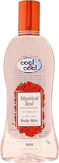 Cool & Cool C&C Mystical Red Body Mist | Rose, Bold & Sensational | 250 ml | Red