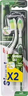 Signal Toothbrush Bamboo Salt X 2, Extra Soft