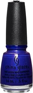 China Glaze Rebel Collection Nail Lacquer, Combat Blue-Ts