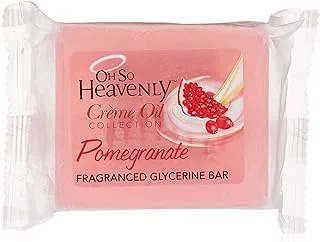 Oh So Heavenly Crème Oil Pomegranate Fragranced Glycerine Bar, 150 gm