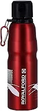 Royalford Rf9359Rd 750ML Stainless Steel Vacuum Bottle Stainless Steel Flask & Water Bottle Hot & Cold Leak Resistant Sports Drink Bottle Vacuum Insulation, Red