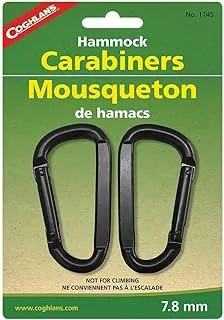 Coghlans Hammock Carabiners Black, One Size, 1745