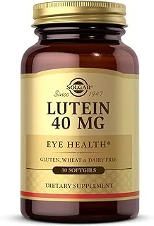 Solgar Lutein 40 mg, 30 Softgels