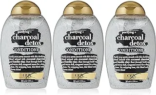 OGX Ogx Conditioner Charcoal Detox 13 Ounce (Purifying) (385Ml) (3 Pack)