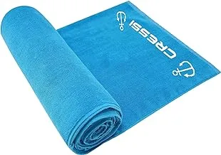 Cressi COTTON FRAME BEACH TOWEL AQUAMARINE 90x180cm