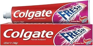 Colgate Toothpaste Fresh Confidence Extreme Gel Red 125ml