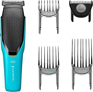 Remington X5 Power-X Hair Clippers - Cordless with Japanese Steel Blades and Micro Fade Comb; Choose from 50 length Settings HC5000